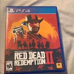 PS4 game Red Dead Redemptions
